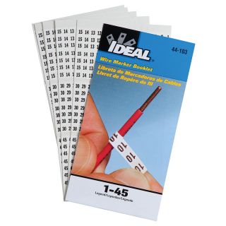 IDEAL Load Center Wire Marker Booklet