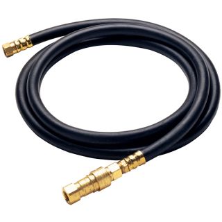 Barbecue Genius 3/8 in 0.65 in x 10 ft Male Female Quick Connect Natural Gas Hose
