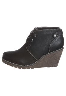 Tom Tailor Wedge boots   black