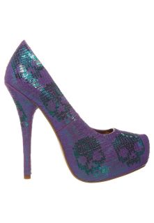 Iron Fist DIGI SKULL   High heels   purple