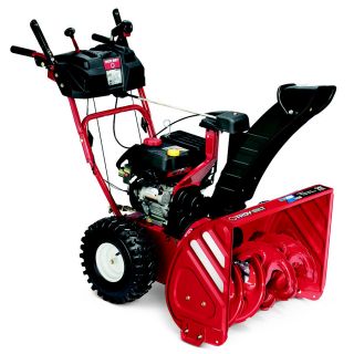 Troy Bilt Storm 208 cc 26 in Two Stage Electric Start Gas Snow Blower and Headlight