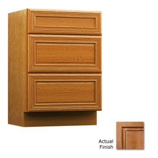 KraftMaid Bartlett 24 in x 21 in Ginger Casual Bathroom Vanity