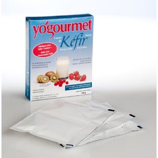 Yogourmet Freeze Dried Kefir Starter, 1 oz. box (Pack of 2)  Leaveners And Yeasts  Grocery & Gourmet Food