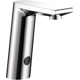 Hansgrohe Metris S Chrome Touchless Single Hole WaterSense Bathroom Sink Faucet (Drain Included)