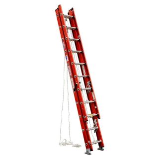 Werner 28 ft Fiberglass 300 lb Type IA Extension Ladder