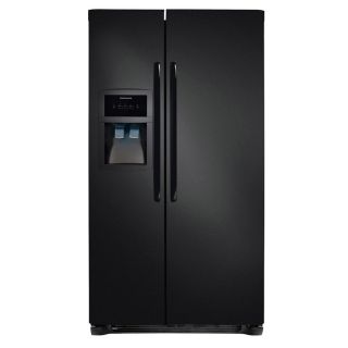 Frigidaire 22.6 cu ft Side by Side Refrigerator (Black) ENERGY STAR