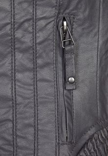 Vero Moda NIKKI   Faux leather jacket   grey