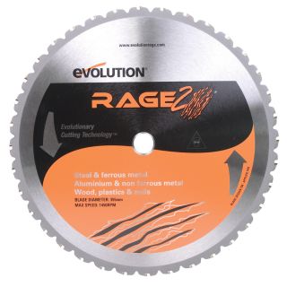 Evolution 14 in Standard Tooth Tungsten Carbide Tipped Steel Circular Saw Blade