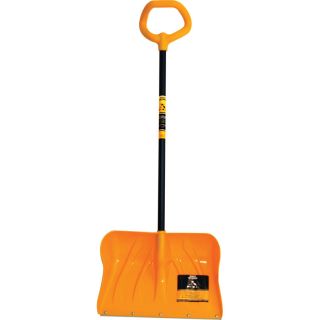 True Temper 20 in Poly Snow Shovel with 34.5 in Steel Handle