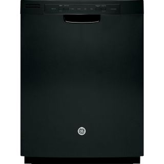 GE 24 in 55 Decibel Built In Dishwasher with Hard Food Disposer (Black) ENERGY STAR