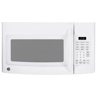 GE 1.7 cu ft Over the Range Microwave (White) (Common 30 in; Actual 29.87 in)