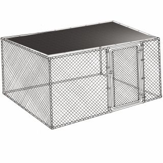 6 ft L x 6 ft W Plastic Kennel Cover