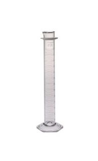 Corning Pyrex 3022 10 Glass 10mL "To Contain" Graduated Single Metric Scale Calibrated Cylinder, with Funnel Top Science Lab Cylinders