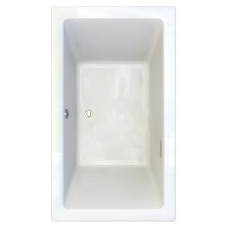 American Standard Studio 71.5 in L x 41.5 in W x 22.5 in H White Rectangular Air Bath