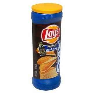 Lay's Stax Mesquite Barbecue Can (Pack of 17 )  Potato Chips  Grocery & Gourmet Food