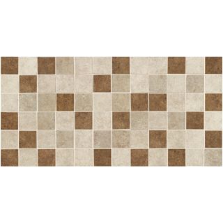 American Olean 12 Pack Castlegate Universal Ceramic Mosaic Square Floor Tile (Common 12 in x 24 in; Actual 11.87 in x 23.87 in)