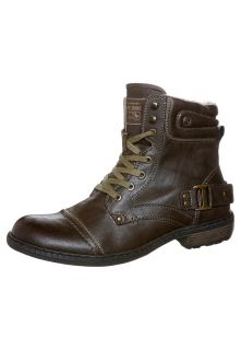 Mustang   Lace up boots   brown