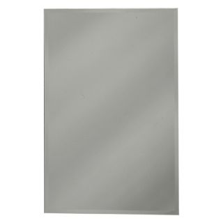 Zenith 16 in x 20 in Frameless Plastic Surface Mount and Recessed Medicine Cabinet