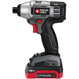 PORTER CABLE 18 Volt 1/4 in Cordless Variable Speed Cordless Impact Driver