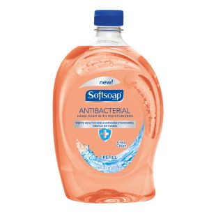 Softsoap 56 oz Antibacterial Crisp Clean Liquid Soap Refill