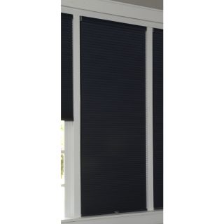 allen + roth 34 in W x 64 in L Deep Blue Blackout Cellular Shade