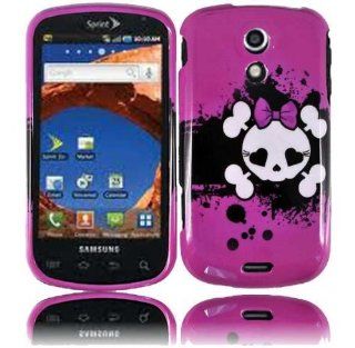 Pink Skull Hard Cover Case for Samsung Galaxy S Sprint SPH D700 Epic 4G Cell Phones & Accessories