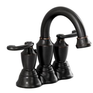American Standard Ocean Grove Estate Bronze 2 Handle 4 in Centerset WaterSense Bathroom Sink Faucet (Drain Included)