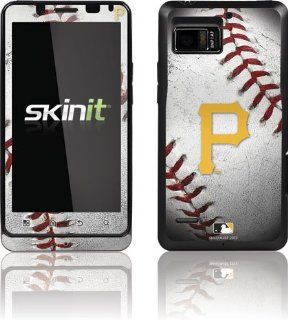 MLB   Pittsburgh Pirates   Pittsburgh Pirates Game Ball   Motorola Droid Bionic 4G   Skinit Skin Cell Phones & Accessories