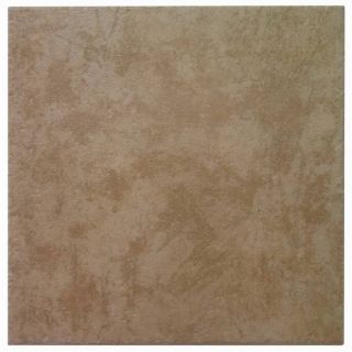 Project Source Lancetti Beige Lancetti Beige/Matte Ceramic Floor Tile (Common 12 in x 12 in; Actual 11.82 in x 11.82 in)