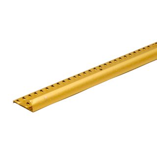 M D Building Products 96 in Brass Hammered Carpet Gripper