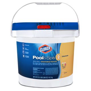 Clorox Pool&Spa 22.5 lbs Granular Pool Chlorine