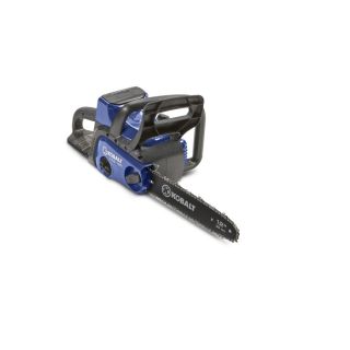 Kobalt 40 Volt 12 in Cordless Electric Chainsaw