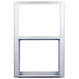 Ply Gem 1600 Series Aluminum Double Pane Single Hung Window (Fits Rough Opening 24 in x 36 in; Actual 23.25 in x 35.25 in)
