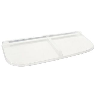 Shape Products 56 1/2 in x 25 in x 2 in Plastic U Shaped Fire Egress Window Well Covers