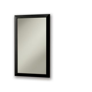 Broan City 16 1/2 in x 26 1/2 in Black Metal Surface Mount and Recessed Medicine Cabinet