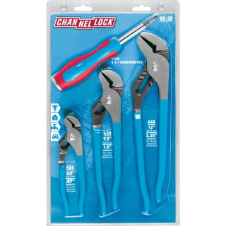 CHANNELLOCK, INC. 4 Piece Household Tool Set