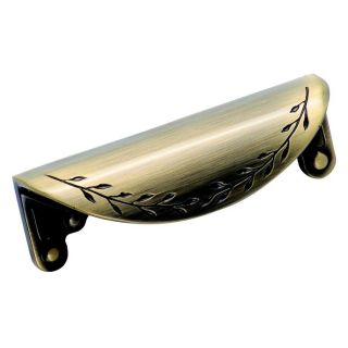 Amerock 3 Center To Center Elegant Brass Inspirations Cup Cabinet Pull
