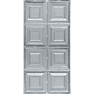 Armstrong Metallaire Medium Panels Nail Up Ceiling Tile (Common 24 in x 48 in; Actual 24.5 in x 48.5 in)
