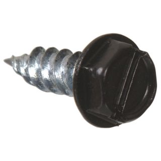 The Hillman Group 388 Count #7 x 0.5 in Brown Self Drilling Interior/Exterior Sheet Metal Screws