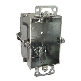 Raco 12 1/2 cu in 1 Gang Switch Low Voltage Metal Electrical Box