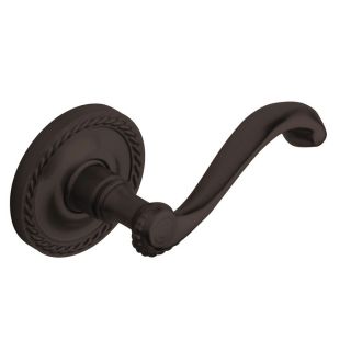 BALDWIN 5104 Oil Rubbed Bronze Push Button Lock Residential Privacy Door Lever