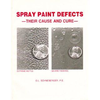 Spray paint defects Their cause and cure Gerald L Schneberger Books