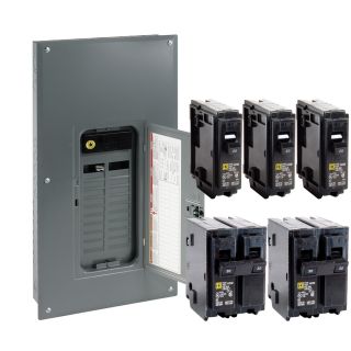 Square D 40 Circuit 20 Space 200 Amp Main Breaker Load Center (Value Pack)