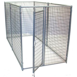 Options Plus 10 ft x 5 ft x 6 ft Outdoor Dog Kennel Box Kit
