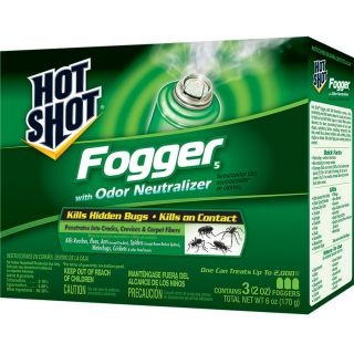 Hot Shot 3 Pack Indoor Fogger