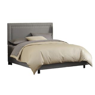 Skyline Furniture Wellington Charcoal King Upholstered Bed