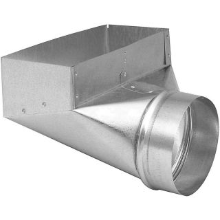 IMPERIAL 7 x 14 1/2 Galvanized Metal Duct