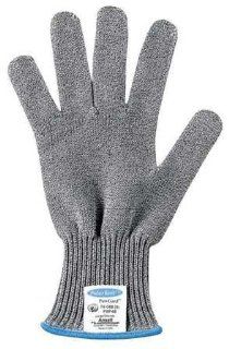 Cut Resistant Glove, White, Reversible, XL   Work Gloves  