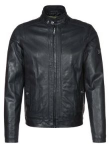 Versace Jeans   Leather jacket   black