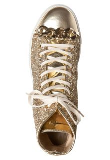 Elisabetta Franchi High top trainers   gold